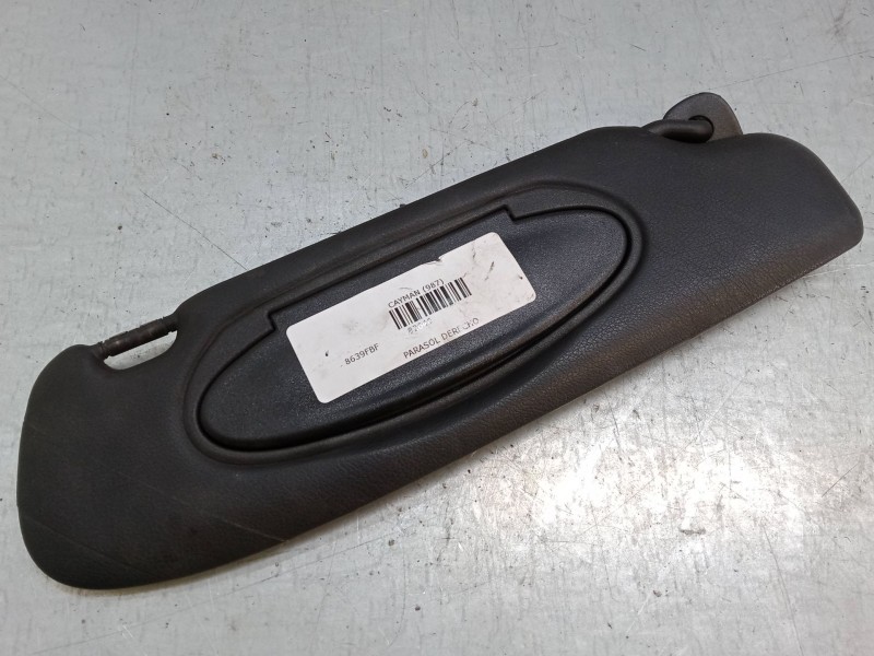 Recambio de parasol derecho para porsche cayman (987) s 3.4 referencia OEM IAM   