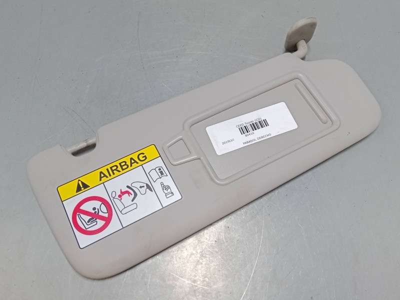 Recambio de parasol derecho para kia ceed tourer (cd) 1.6 crdi 136 referencia OEM IAM   