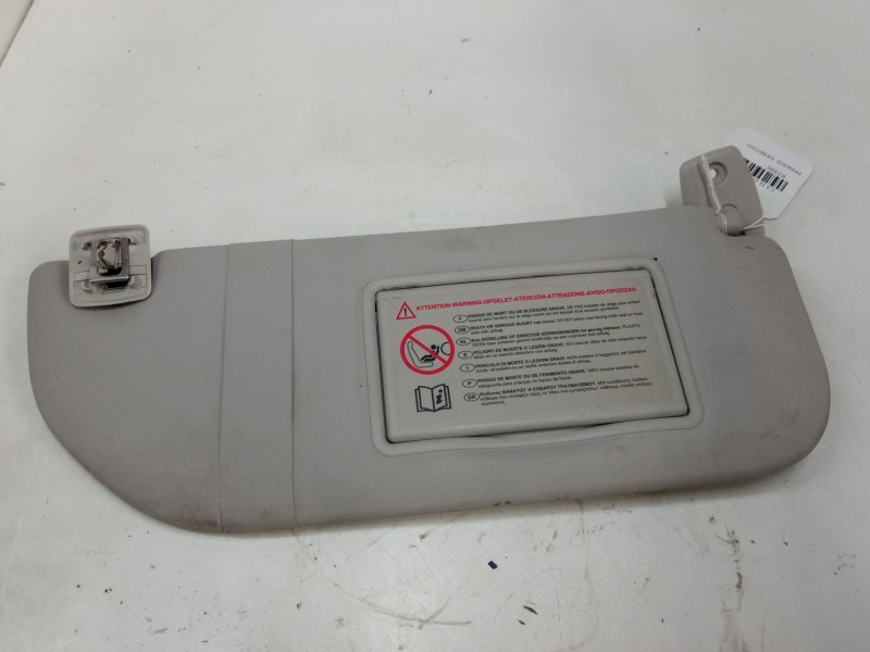 Recambio de parasol derecho para citroën c3 ii (sc_) 1.4 referencia OEM IAM   