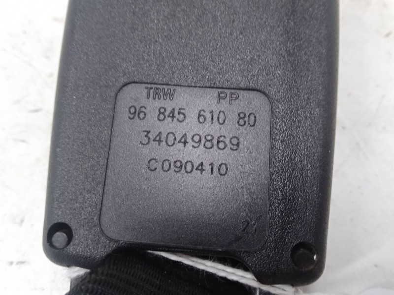 Recambio de anclaje cinturon trasero derecho para citroën c3 ii (sc_) 1.4 referencia OEM IAM   