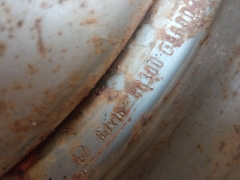 Recambio de llanta chapa 16´´ para ford ranger (er, eq, r_) 2.5 td 4x4 referencia OEM IAM   