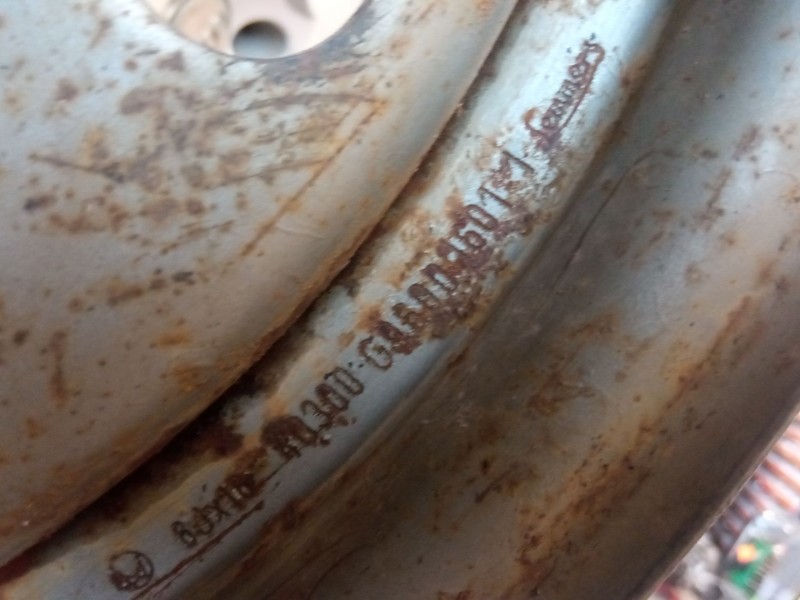 Recambio de llanta chapa 16´´ para ford ranger (er, eq, r_) 2.5 td 4x4 referencia OEM IAM   