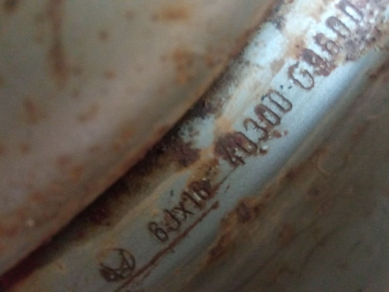 Recambio de llanta chapa 16´´ para ford ranger (er, eq, r_) 2.5 td 4x4 referencia OEM IAM   