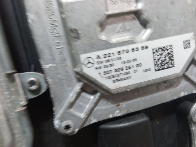 Recambio de faro izquierdo para mercedes-benz clase s (w221, v221) s 400 hybrid (221.095, 221.195) referencia OEM IAM A221870628