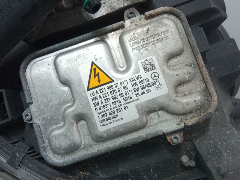Recambio de faro derecho para mercedes-benz clase s (w221, v221) s 400 hybrid (221.095, 221.195) referencia OEM IAM A2218706289 