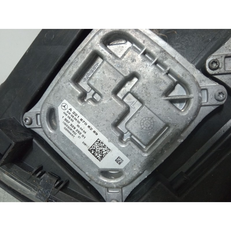 Recambio de faro derecho para mercedes-benz clase s (w221, v221) s 400 hybrid (221.095, 221.195) referencia OEM IAM A2218706289 
