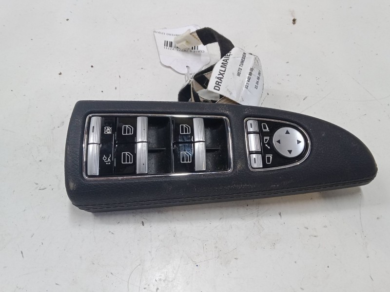 Recambio de mando elevalunas delantero izquierdo para mercedes-benz clase s (w221, v221) s 400 hybrid (221.095, 221.195) referen