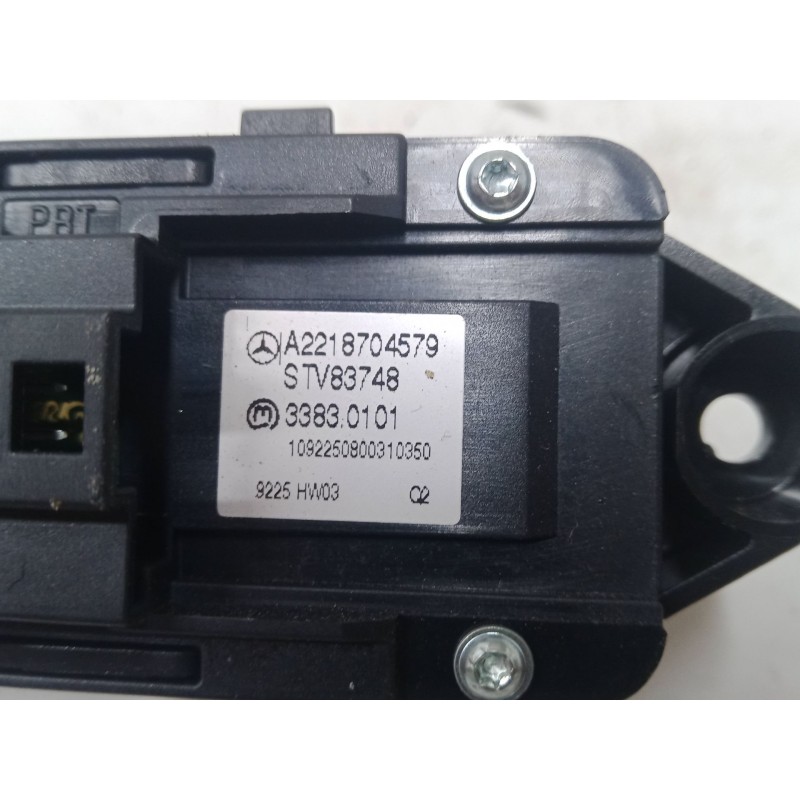 Recambio de mando elevalunas delantero derecho para mercedes-benz clase s (w221, v221) s 400 hybrid (221.095, 221.195) referenci