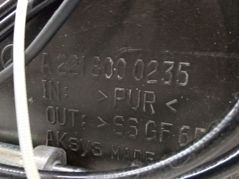 Recambio de motor apertura porton para mercedes-benz clase s (w221, v221) s 400 hybrid (221.095, 221.195) referencia OEM IAM A22