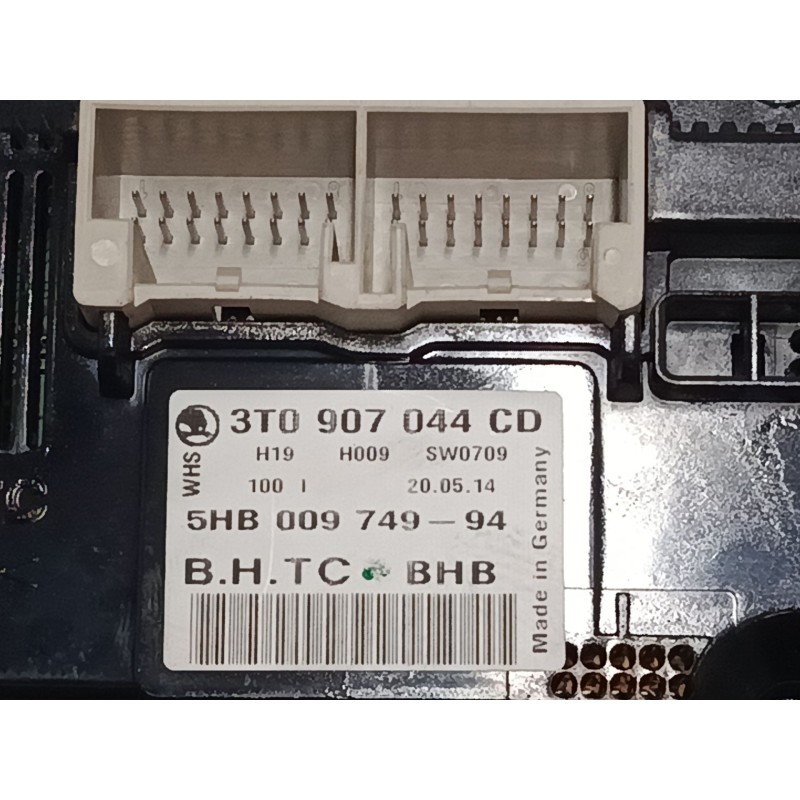 Recambio de mando climatizador para skoda superb ii (3t4) 2.0 tdi 16v referencia OEM IAM 3T0907044CD  