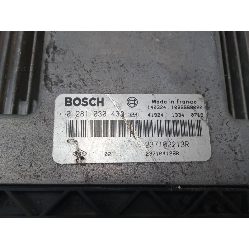 Recambio de centralita motor uce para dacia dokker monospace (ke_) 1.5 dci (keaj, keah) referencia OEM IAM 0281030439 237104128R