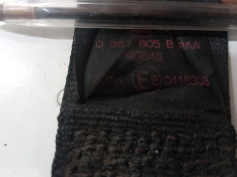 Recambio de cinturon seguridad trasero derecho para seat ibiza iii (6l1) 2.0 referencia OEM IAM   