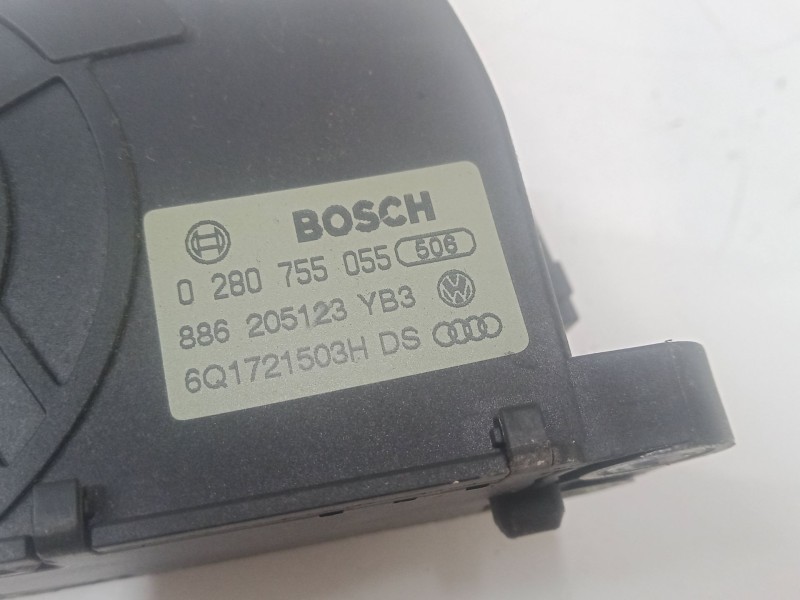 Recambio de pedal acelerador para seat ibiza iii (6l1) 1.4 tdi referencia OEM IAM 6Q1721503H  0280755055