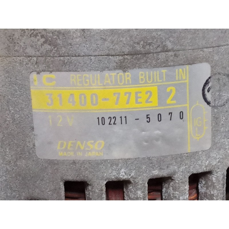 Recambio de alternador para suzuki vitara cabrio (et, ta) 2.0 16v (ta51, sv420) referencia OEM IAM 3140077E2  