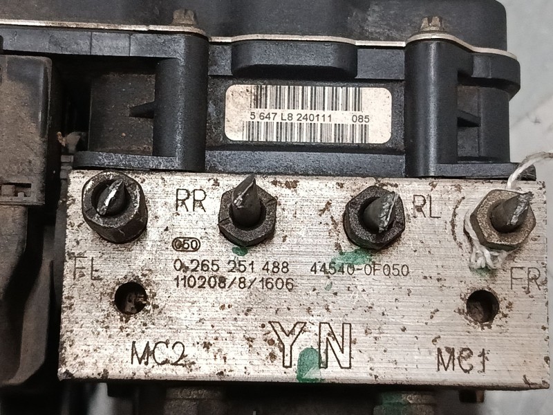 Recambio de abs para toyota verso (_r2_) 1.6 (zgr20_) referencia OEM IAM 445400F050 0265951566 0265251488