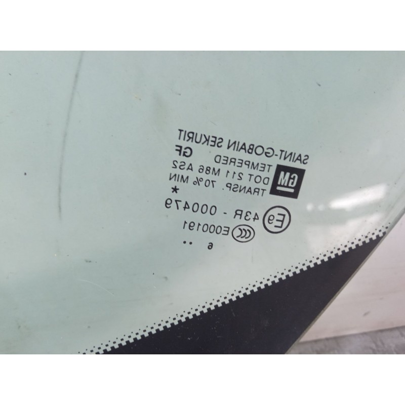 Recambio de luna custodia trasera derecha para opel corsa e (x15) 1.4 (08, 68) referencia OEM IAM   