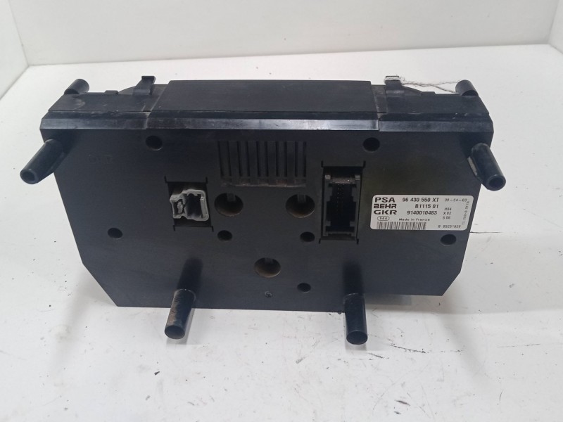 Recambio de mando climatizador para peugeot 206 hatchback (2a/c) 1.4 i referencia OEM IAM 96430550xt  