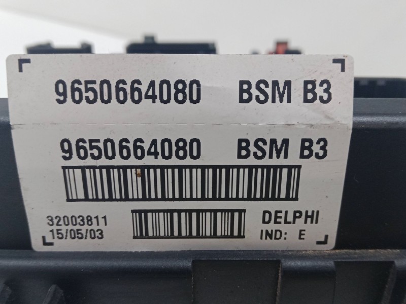 Recambio de bsm para peugeot 206 hatchback (2a/c) 1.4 i referencia OEM IAM 9650664080  