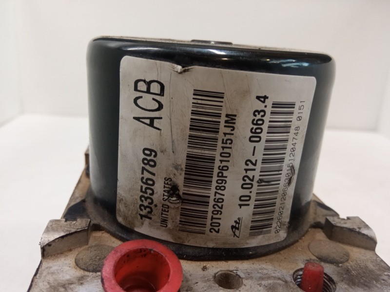 Recambio de abs para opel astra j (p10) 2.0 cdti (68) referencia OEM IAM 13356789 10096145223    10061936511 10021206634