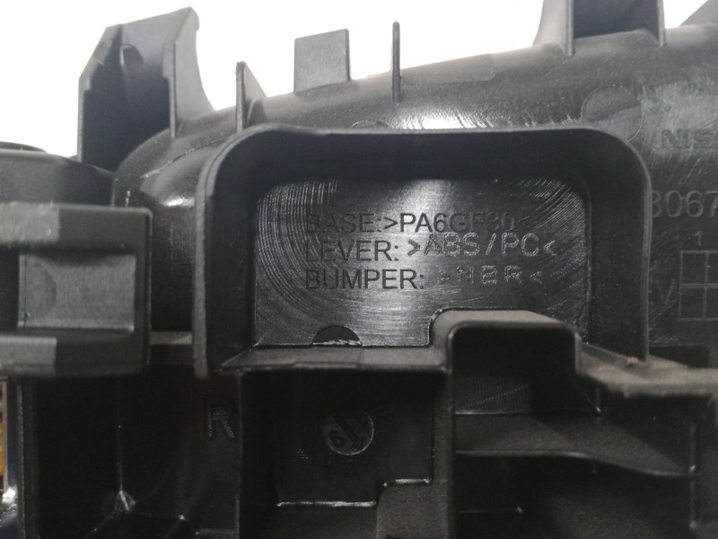 Recambio de maneta interior puerta trasera derecha para nissan qashqai ii (j11, j11_) 1.3 dig-t referencia OEM IAM   