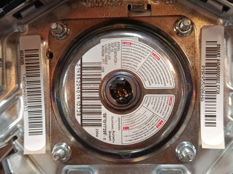 Recambio de airbag volante para smart forfour (454) 1.5 (454.032) referencia OEM IAM A4548600602  PMR955206HA