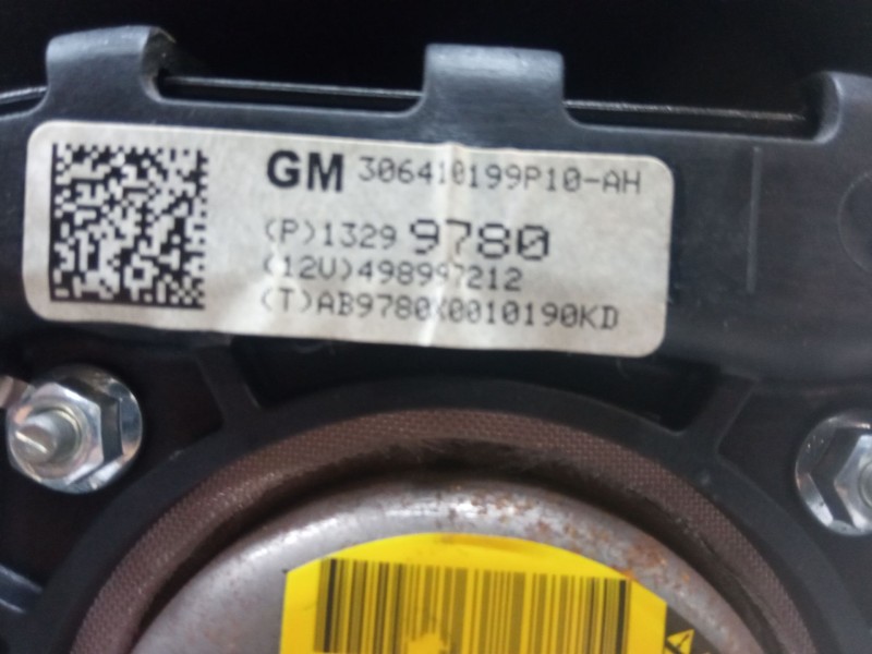 Recambio de airbag volante para opel astra j (p10) 2.0 cdti (68) referencia OEM IAM 13299780  