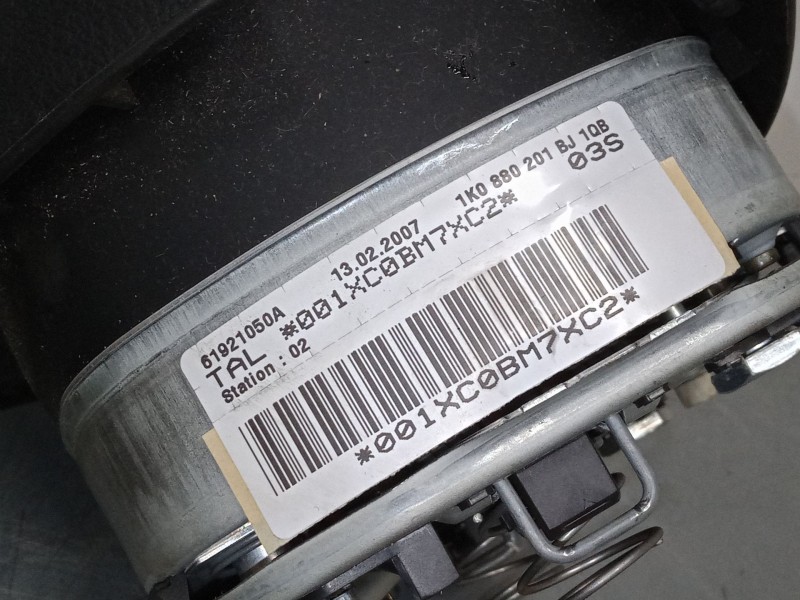 Recambio de airbag volante para volkswagen golf v (1k1) 1.9 tdi referencia OEM IAM 1K0880201BJ  
