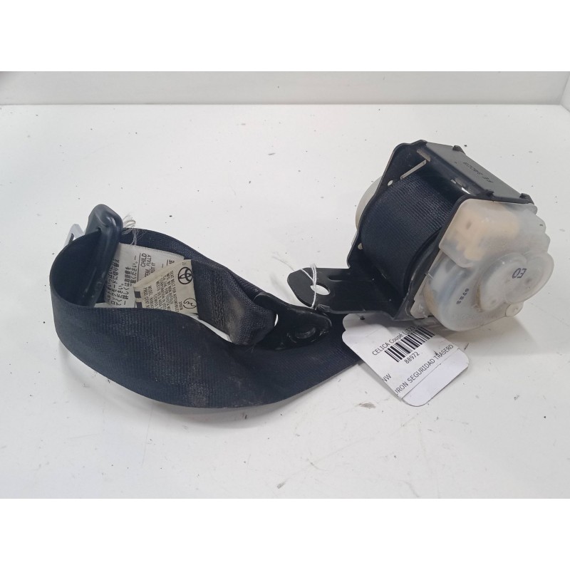 Recambio de cinturon seguridad trasero derecho para toyota celica coupé (_t23_) 1.8 16v vt-i (zzt230_) referencia OEM IAM   