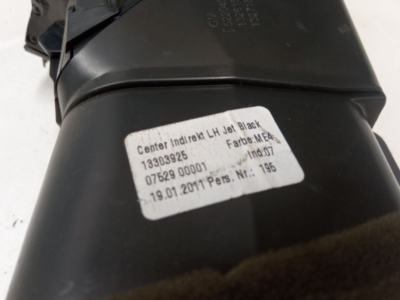 Recambio de aireador central izquierdo para opel astra j (p10) 2.0 cdti (68) referencia OEM IAM 522040591  13303925