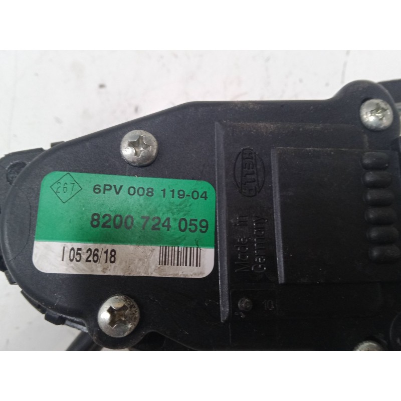 Recambio de pedal acelerador para renault master ii autobús (jd) 2.5 dci 120 referencia OEM IAM 8200724059  