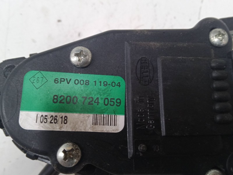 Recambio de pedal acelerador para renault master ii autobús (jd) 2.5 dci 120 referencia OEM IAM 8200724059  