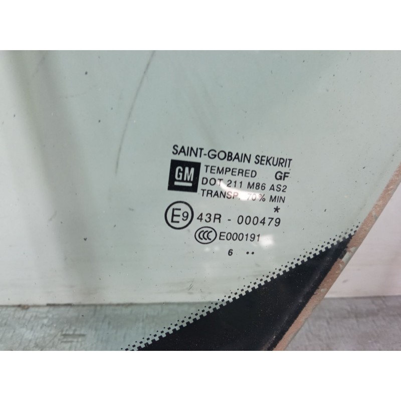 Recambio de luna custodia trasera izquierda para opel corsa e (x15) 1.4 (08, 68) referencia OEM IAM 43r000479  