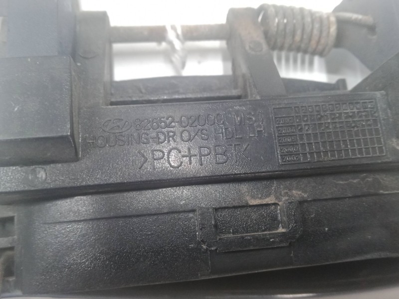 Recambio de maneta exterior delantera izquierda para hyundai atos (mx) 1.1 referencia OEM IAM 8265202000  