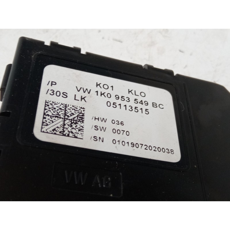 Recambio de centralita inmovilizador para skoda octavia ii combi (1z5) 2.0 tdi 16v referencia OEM IAM 1K0953549BC  