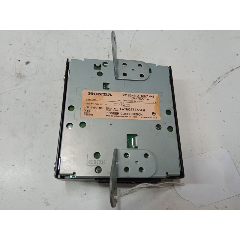 Recambio de centralita audio para honda accord vii (cl, cn) 2.2 i-ctdi (cn1) referencia OEM IAM 39186SEAG021  
