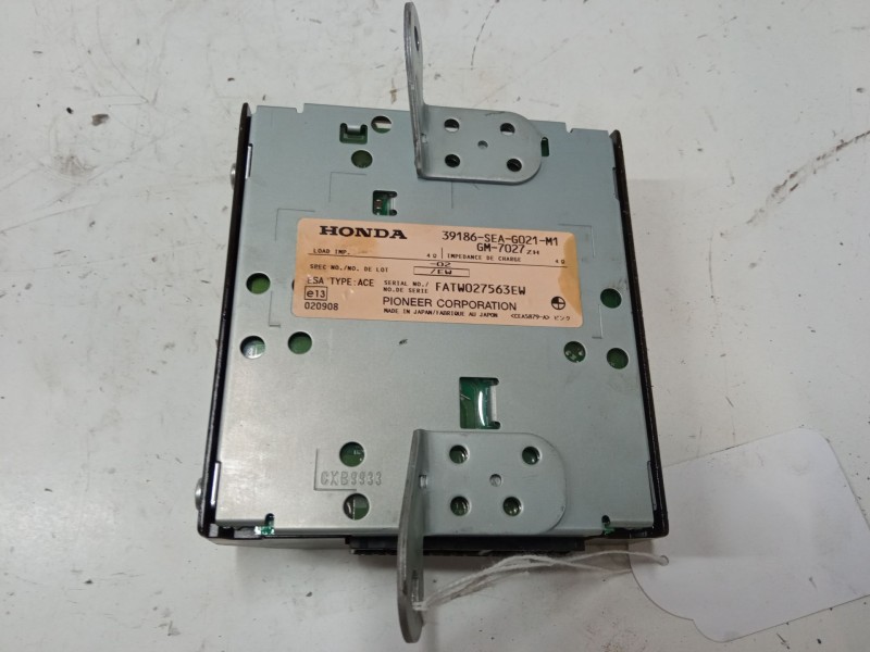 Recambio de centralita audio para honda accord vii (cl, cn) 2.2 i-ctdi (cn1) referencia OEM IAM 39186SEAG021  