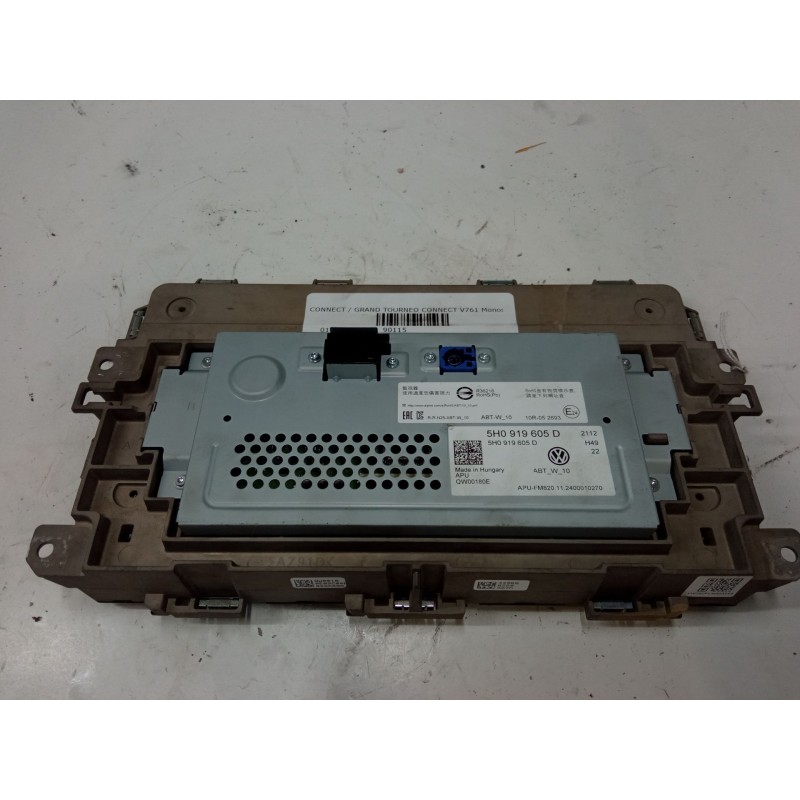 Recambio de pantalla multifuncion para ford tourneo connect / grand tourneo connect v761 monospace (sk) 1.5 ecoboost referencia 