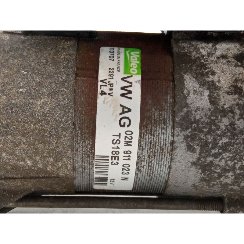 Recambio de motor arranque para skoda octavia ii combi (1z5) 2.0 tdi 16v referencia OEM IAM 02M911023N  