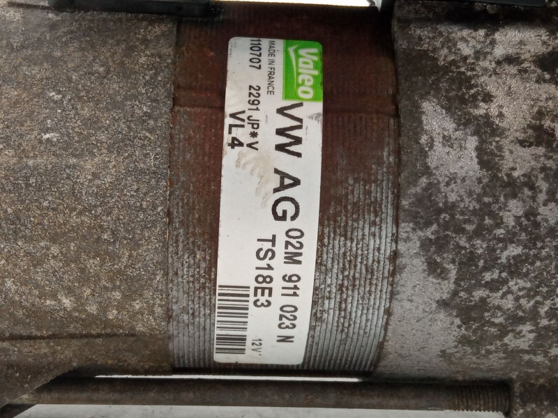 Recambio de motor arranque para skoda octavia ii combi (1z5) 2.0 tdi 16v referencia OEM IAM 02M911023N  