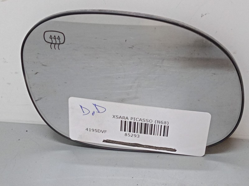 Recambio de cristal retrovisor derecho para citroën xsara picasso (n68) 2.0 hdi referencia OEM IAM   