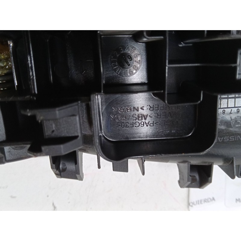 Recambio de maneta interior puerta trasera izquierda para nissan qashqai ii (j11, j11_) 1.3 dig-t referencia OEM IAM   