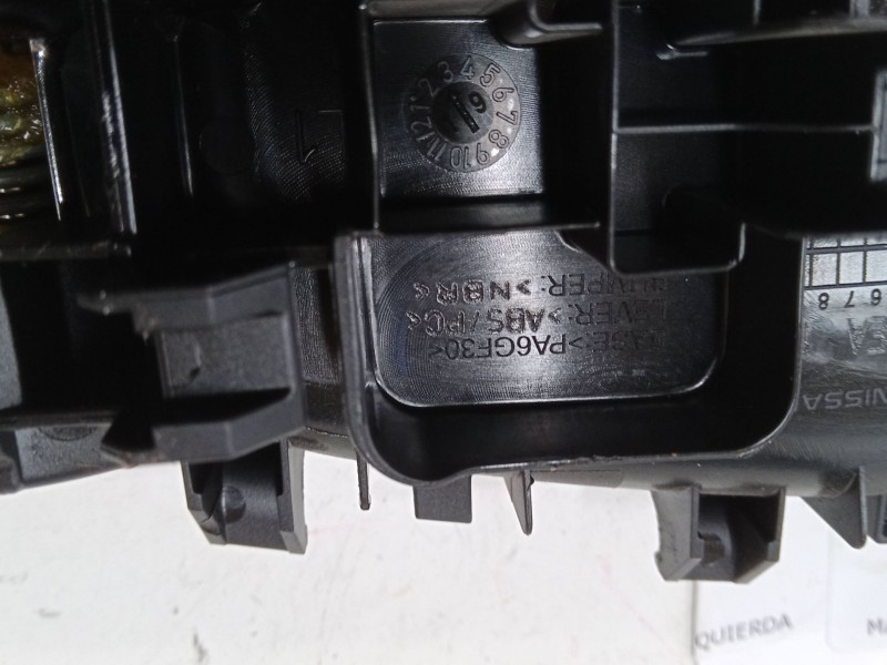 Recambio de maneta interior puerta trasera izquierda para nissan qashqai ii (j11, j11_) 1.3 dig-t referencia OEM IAM   