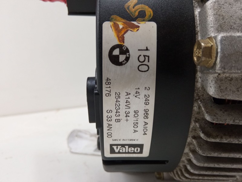 Recambio de alternador para bmw 3 (e46) 320 d referencia OEM IAM 2249966AI04  