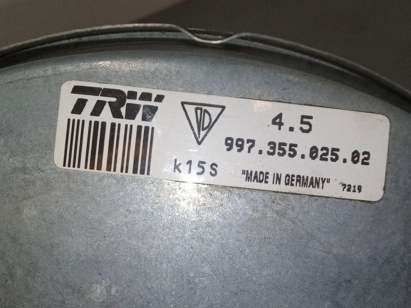 Recambio de servofreno para porsche cayman (987) s 3.4 referencia OEM IAM 99735502502  
