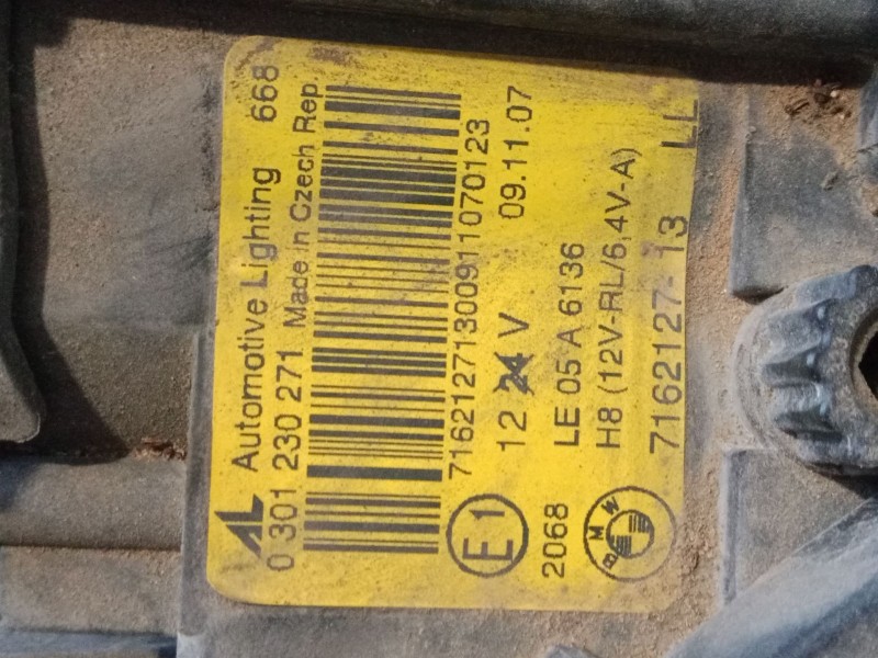 Recambio de faro izquierdo xenon para bmw 3 descapotable (e93) 320 i referencia OEM IAM   