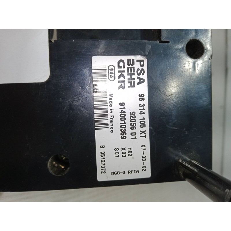 Recambio de mando climatizador para citroën xsara picasso (n68) 2.0 hdi referencia OEM IAM 96314105XT  