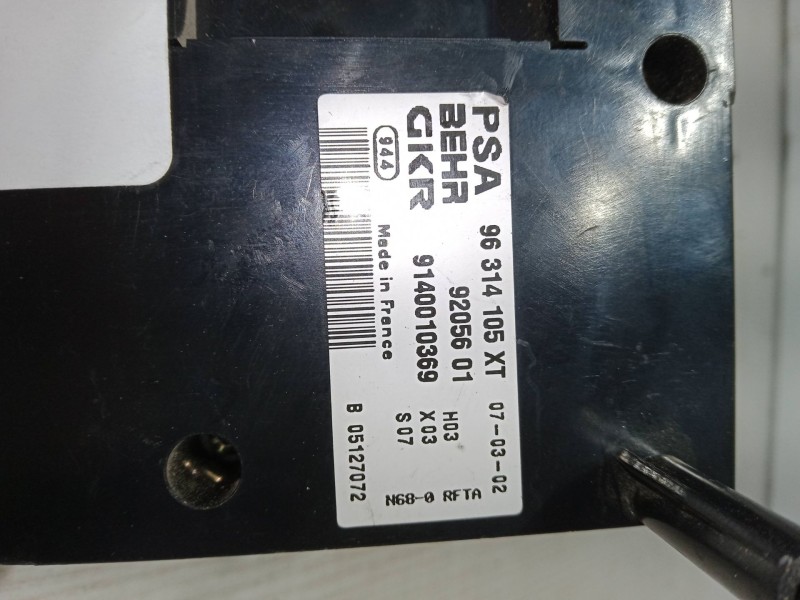 Recambio de mando climatizador para citroën xsara picasso (n68) 2.0 hdi referencia OEM IAM 96314105XT  