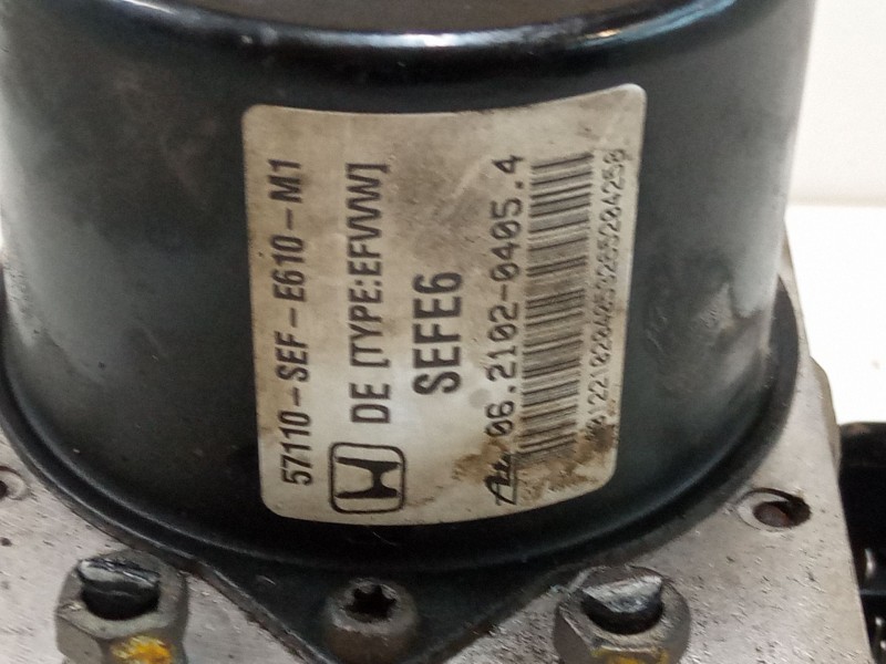 Recambio de abs para honda accord vii (cl, cn) 2.2 i-ctdi (cn1) referencia OEM IAM 06210906613 DHU5L15B17 57110SEFE610M1