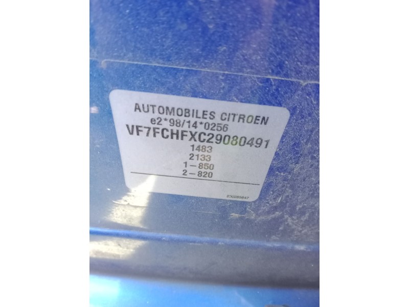 citroën c3 i (fc_, fn_) del año 2008