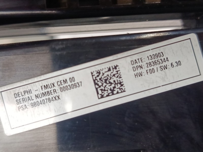 Recambio de mando climatizador para citroën ds4 (nx_) 1.6 hdi 90 referencia OEM IAM 98040784XX  